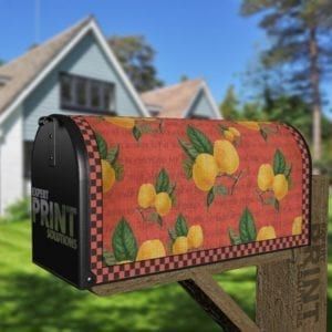 Juicy Fruit - Lemons Decorative Curbside Farm Mailbox Cover