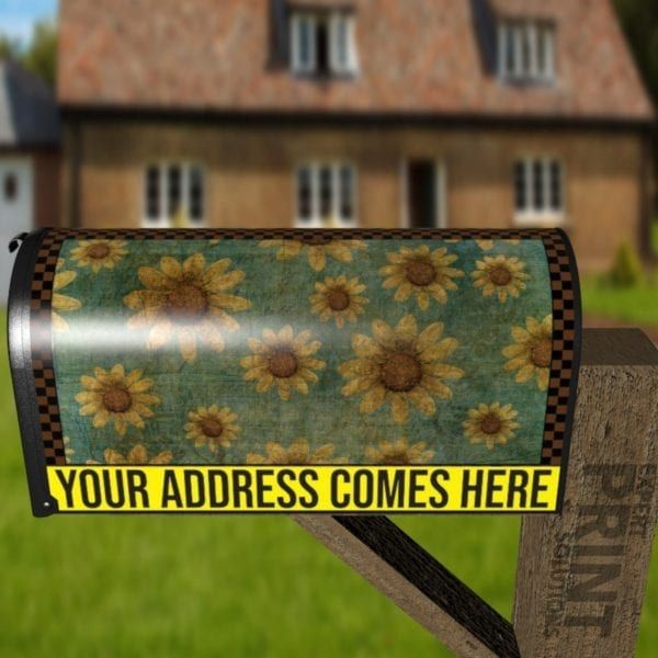 Beautiful Sunflowers #2 Decorative Curbside Farm Mailbox Cover