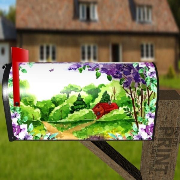 Summer Farmhouse Decorative Curbside Farm Mailbox Cover