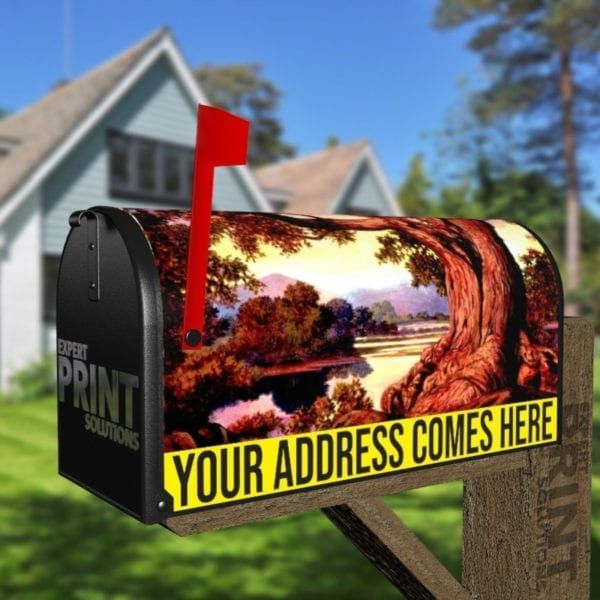 The Old Oak Decorative Curbside Farm Mailbox Cover