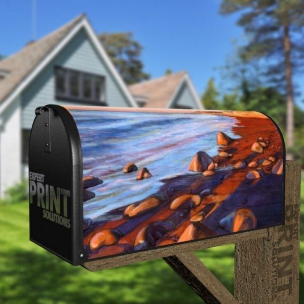 Morning Light at the Seaside Decorative Curbside Farm Mailbox Cover