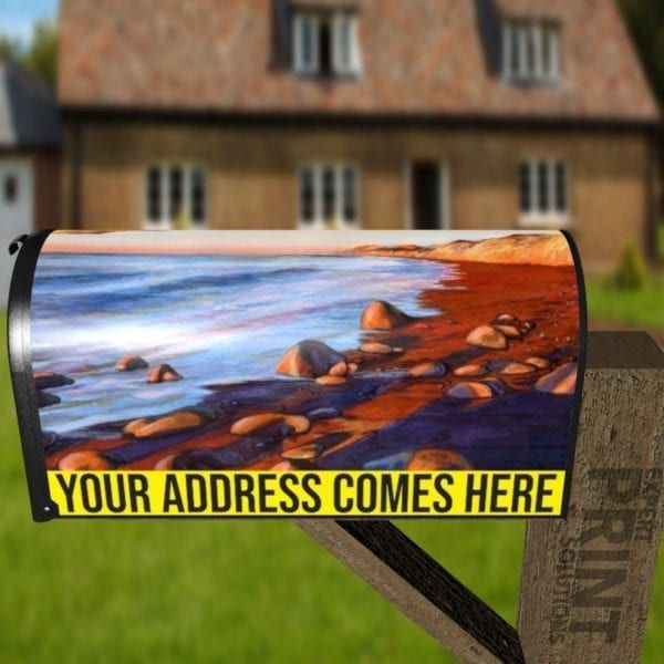 Morning Light at the Seaside Decorative Curbside Farm Mailbox Cover