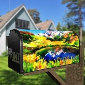 Summer at the Lake Decorative Curbside Farm Mailbox Cover