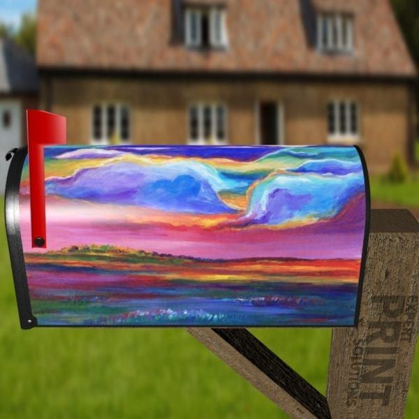 Beautiful Fantasy Landscapes #1 Decorative Curbside Farm Mailbox Cover