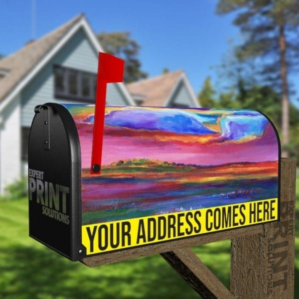 Beautiful Fantasy Landscapes #1 Decorative Curbside Farm Mailbox Cover