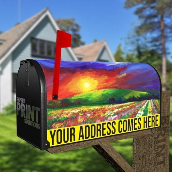 Beautiful Fantasy Landscapes #2 Decorative Curbside Farm Mailbox Cover