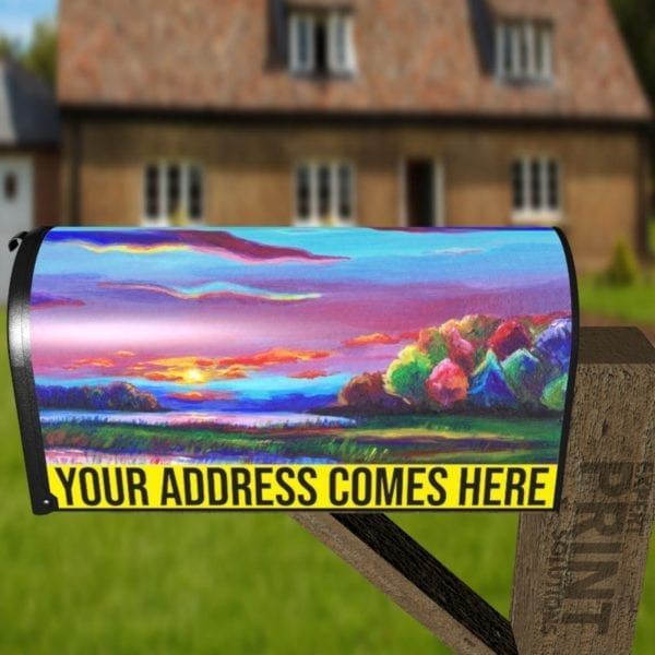 Beautiful Fantasy Landscapes #3 Decorative Curbside Farm Mailbox Cover