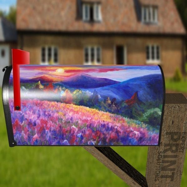 Beautiful Fantasy Landscapes #4 Decorative Curbside Farm Mailbox Cover