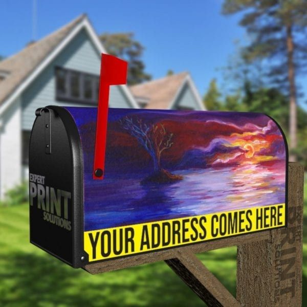 Beautiful Fantasy Landscapes #6 Decorative Curbside Farm Mailbox Cover