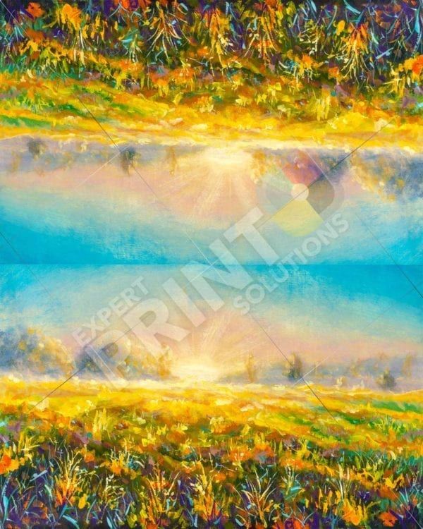 Beautiful Summer Sunrise Decorative Curbside Farm Mailbox Cover