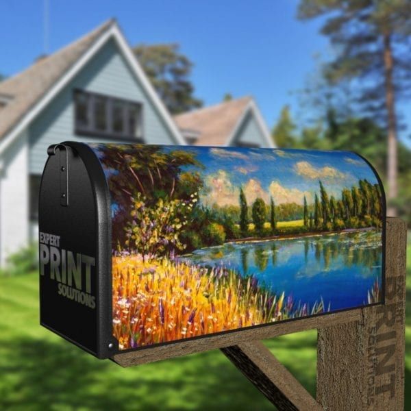 Hot Lakeside Summer Decorative Curbside Farm Mailbox Cover