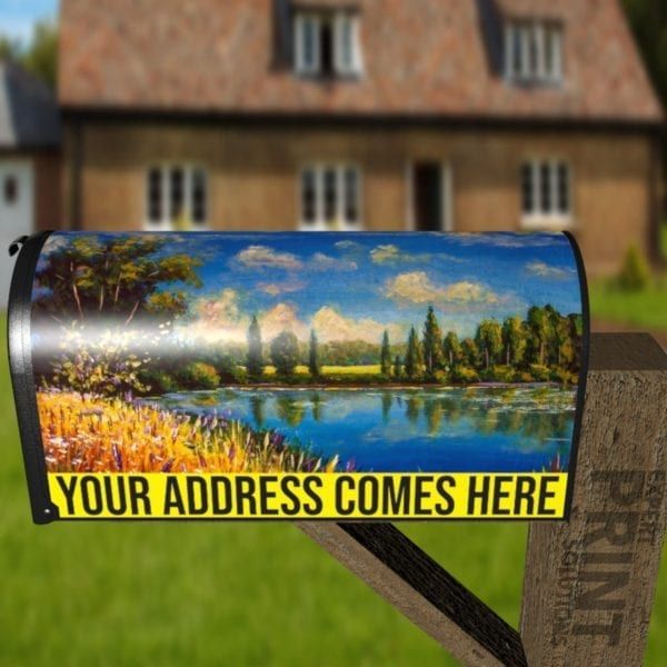 Hot Lakeside Summer Decorative Curbside Farm Mailbox Cover