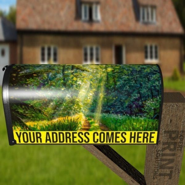 Sunny July Morning Decorative Curbside Farm Mailbox Cover