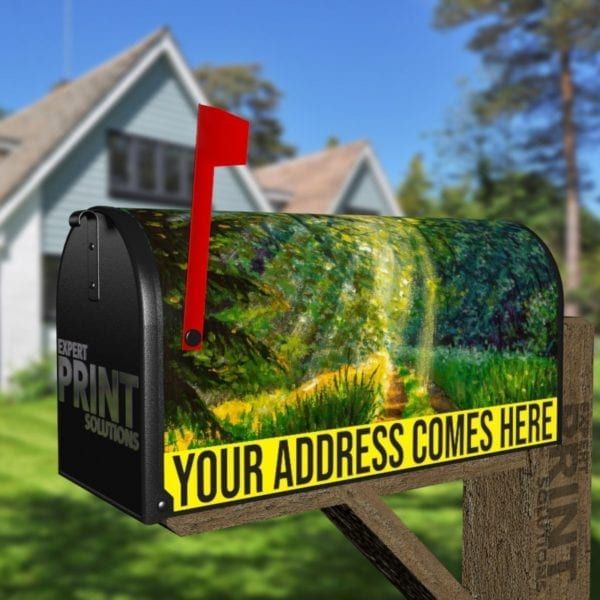 Sunny July Morning Decorative Curbside Farm Mailbox Cover