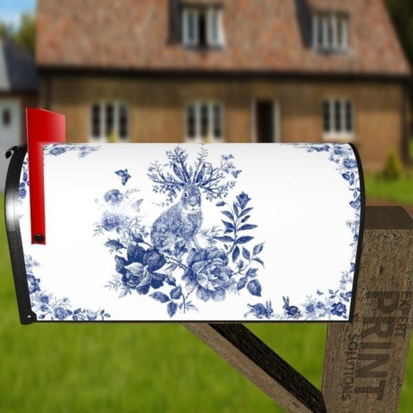 Folk Fairytale Forest Decorative Curbside Farm Mailbox Cover