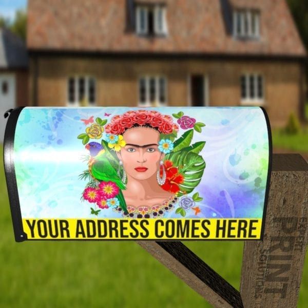 The Gorgeous Frida Kahlo Decorative Curbside Farm Mailbox Cover