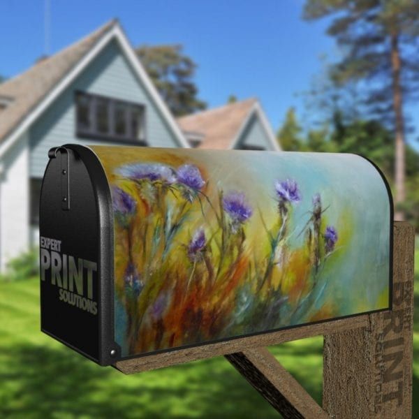 Foggy Summer Morning Decorative Curbside Farm Mailbox Cover