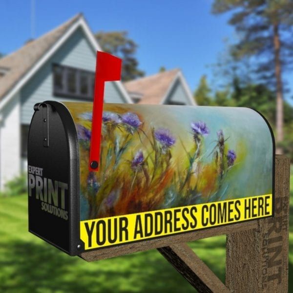 Foggy Summer Morning Decorative Curbside Farm Mailbox Cover