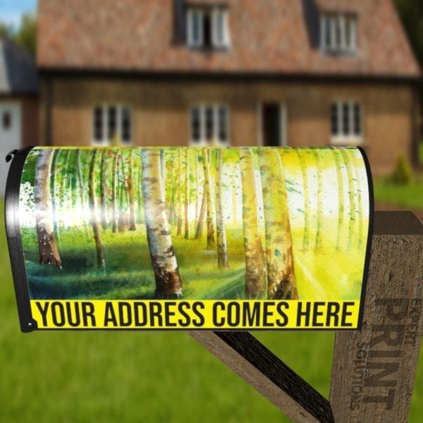 Sunny Country Morning Decorative Curbside Farm Mailbox Cover