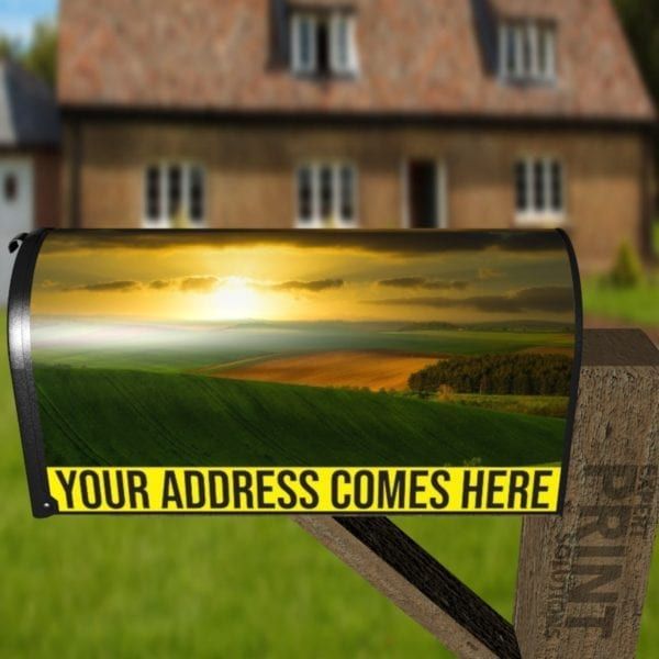 Sunset in Tuscany Decorative Curbside Farm Mailbox Cover