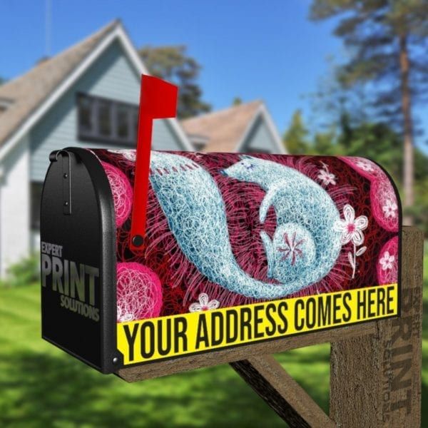 Blue Spring Fox Decorative Curbside Farm Mailbox Cover