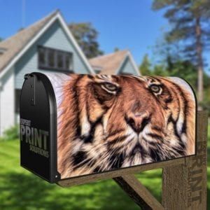Majestic Tiger Decorative Curbside Farm Mailbox Cover
