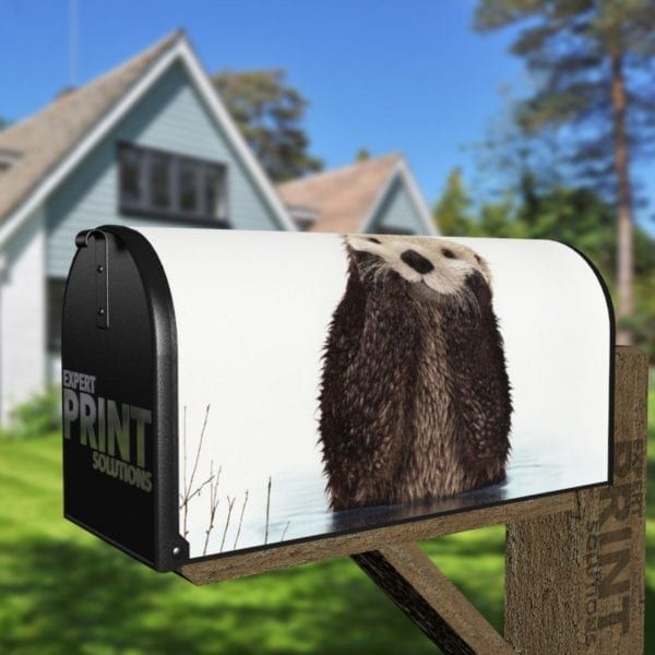 The Cutest Otter Decorative Curbside Farm Mailbox Cover