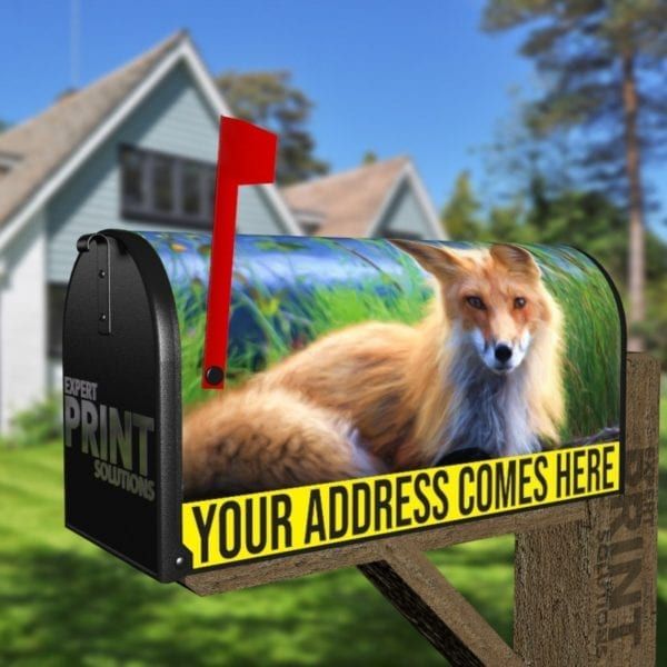 Beautiful Young Fox Decorative Curbside Farm Mailbox Cover