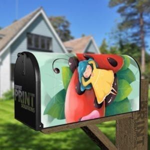 Little Ladybug Fairy Decorative Curbside Farm Mailbox Cover