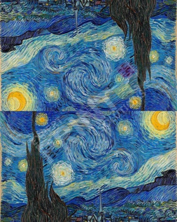 Starry Night by Vincent van Gogh Decorative Curbside Farm Mailbox Cover