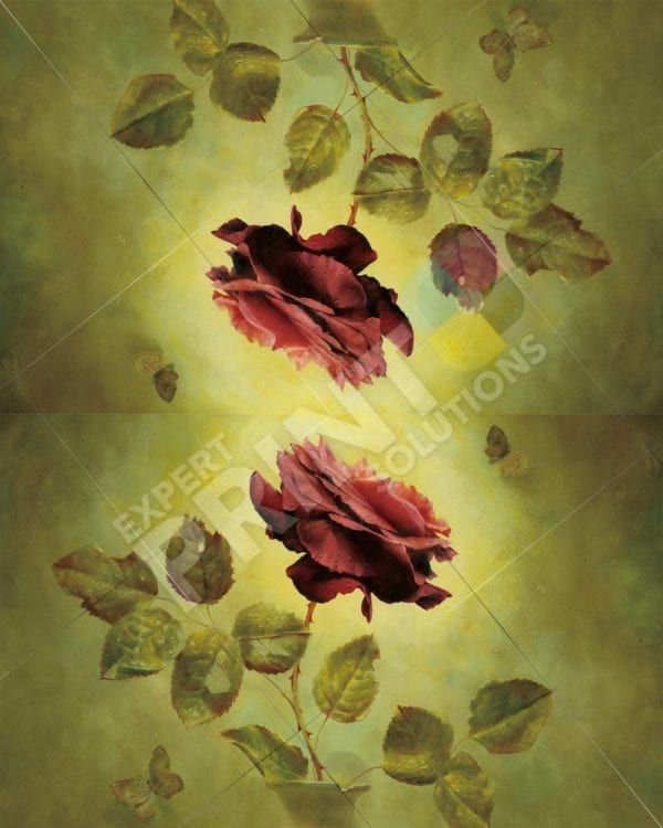 Beautiful Red Rose in a Vase Decorative Curbside Farm Mailbox Cover