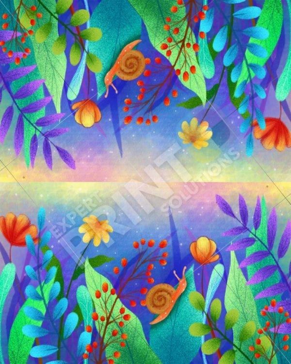 Colorful Fairy Garden Decorative Curbside Farm Mailbox Cover