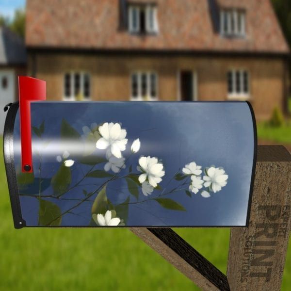 Early Summer Night Jasmine Decorative Curbside Farm Mailbox Cover