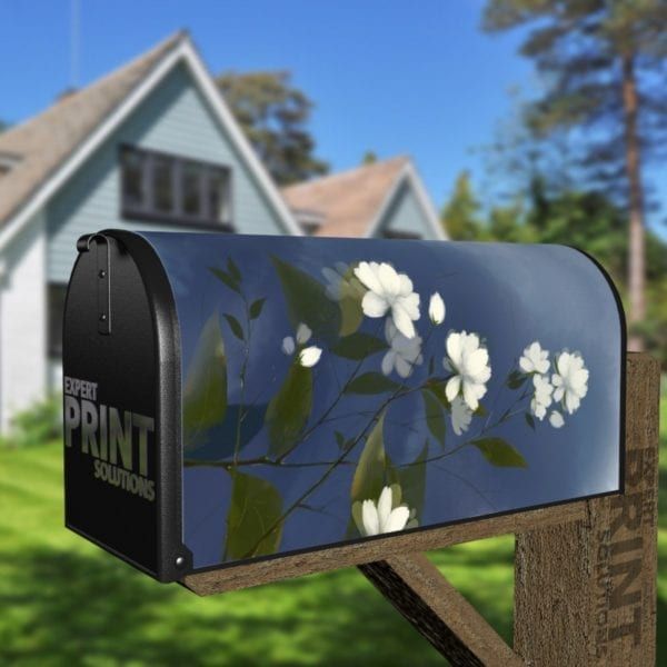 Early Summer Night Jasmine Decorative Curbside Farm Mailbox Cover