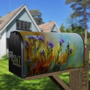 Foggy Summer Morning #2 Decorative Curbside Farm Mailbox Cover