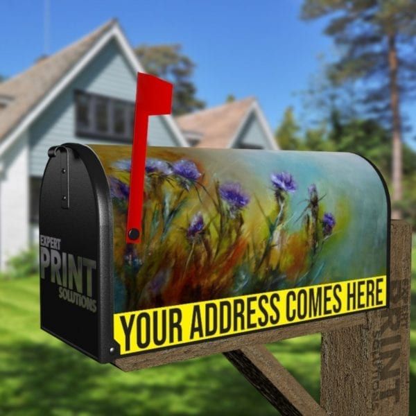 Foggy Summer Morning #2 Decorative Curbside Farm Mailbox Cover