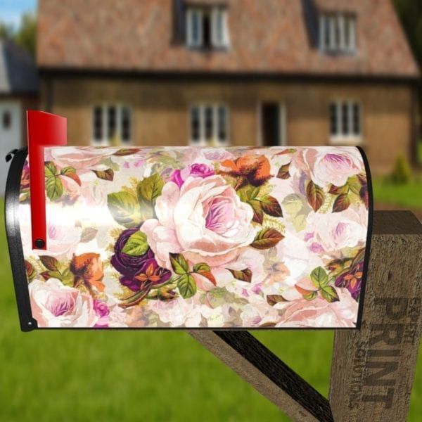 Victorian Rose Bouquets #3 Decorative Curbside Farm Mailbox Cover