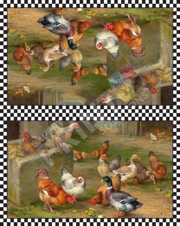 Life of the Barnyard Animals #10 Decorative Curbside Farm Mailbox Cover