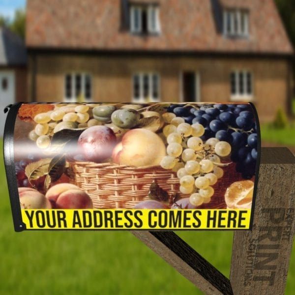 Beautiful Still Life with Juicy Fruit #3 Decorative Curbside Farm Mailbox Cover