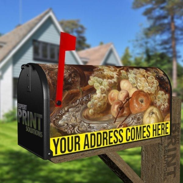 Beautiful Still Life with Juicy Fruit #4 Decorative Curbside Farm Mailbox Cover