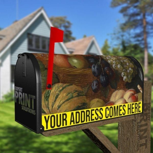 Beautiful Still Life with Juicy Fruit #6 Decorative Curbside Farm Mailbox Cover
