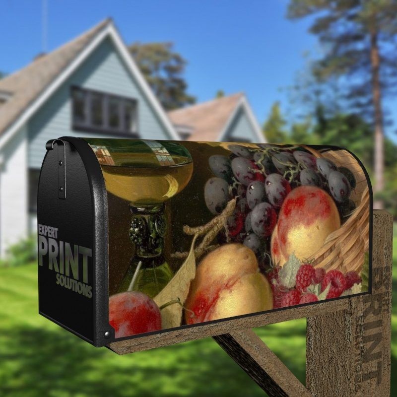 Beautiful Still Life with Juicy Fruit #8 Decorative Curbside Farm Mailbox Cover