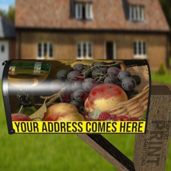 Beautiful Still Life with Juicy Fruit #8 Decorative Curbside Farm Mailbox Cover