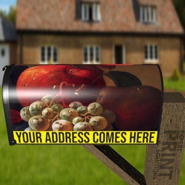 Beautiful Still Life with Juicy Fruit #10 Decorative Curbside Farm Mailbox Cover
