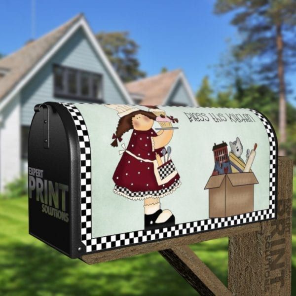 Primitive Country Kitchen #3 Decorative Curbside Farm Mailbox Cover