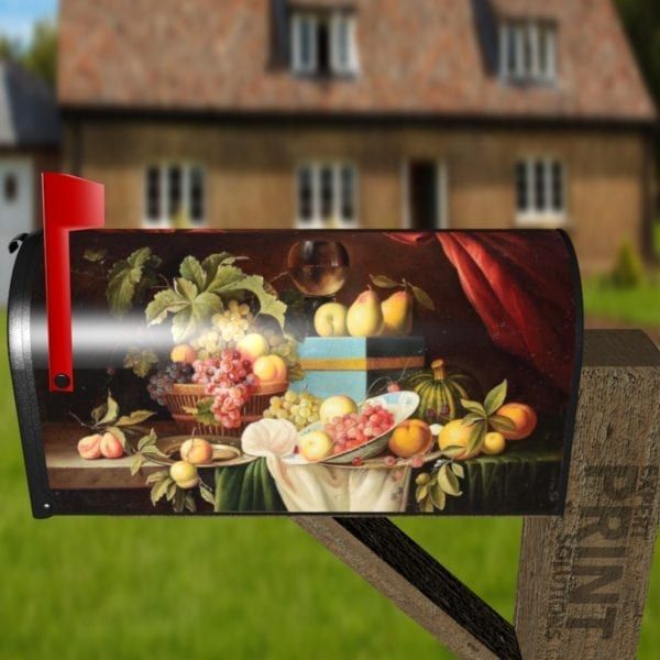 Beautiful Still Life with Juicy Fruit #13 Decorative Curbside Farm Mailbox Cover