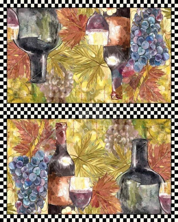 Vintage Tuscan Winery Design #4 Decorative Curbside Farm Mailbox Cover