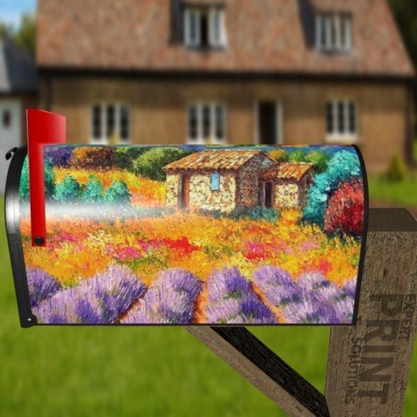 Summer Holiday in Tuscany Decorative Curbside Farm Mailbox Cover