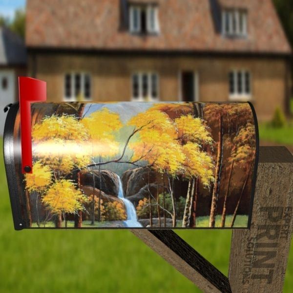 Autumn in the Woods Decorative Curbside Farm Mailbox Cover