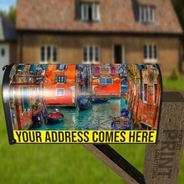 Beautiful Buildings of Venice Decorative Curbside Farm Mailbox Cover